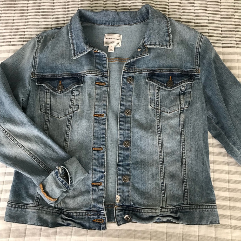 Denim Jacket- Only worn once!!